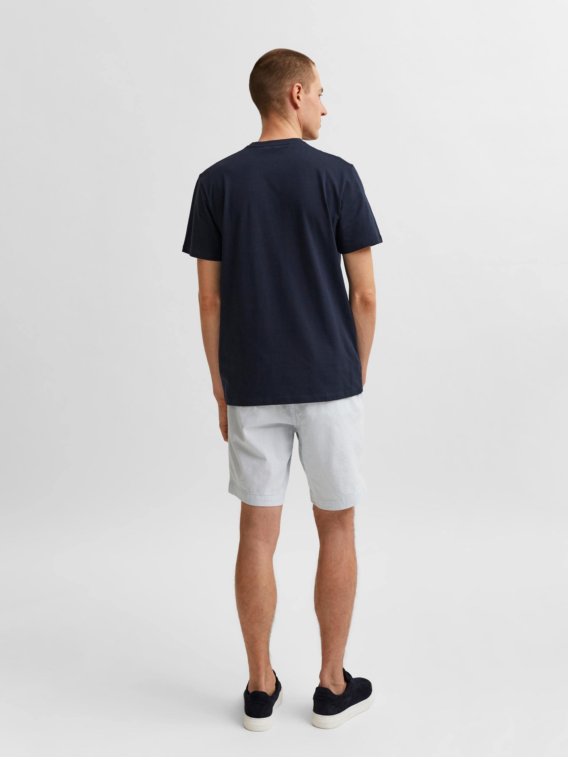 Selected Homme Fate - T-shirt m. broderi motiv - HUSET Men & Women