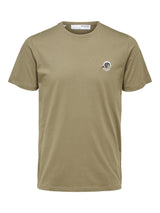 Selected Homme Fate - T-shirt m. broderi motiv - HUSET Men & Women