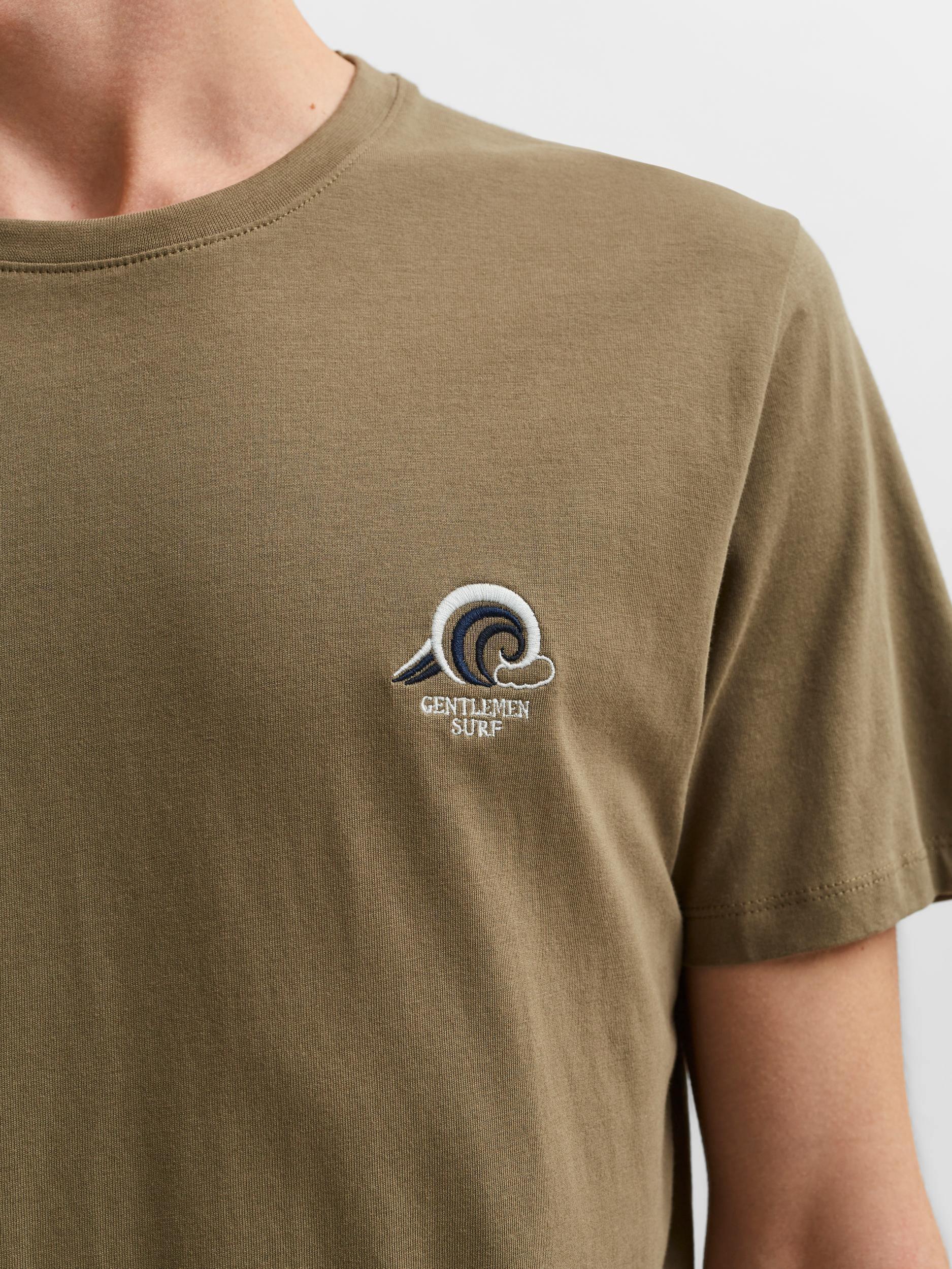 Selected Homme Fate - T-shirt m. broderi motiv - HUSET Men & Women