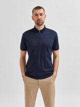 Selected Homme Fave - Polo med lynlås - HUSET Men & Women