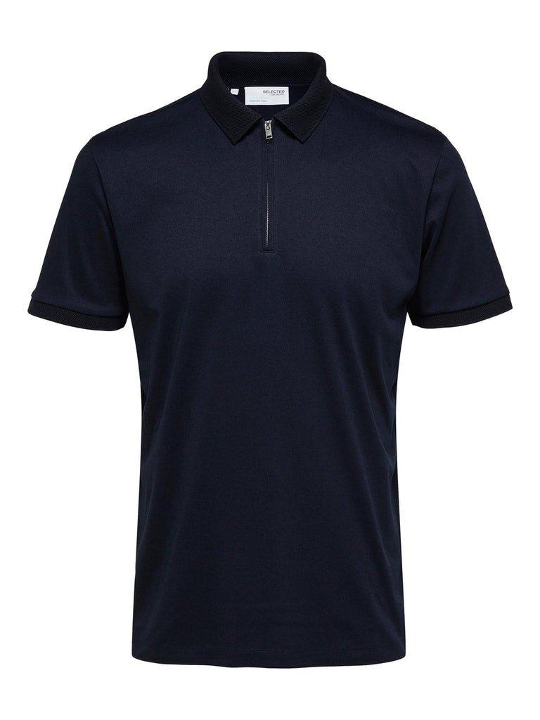 Selected Homme Fave - Polo med lynlås - HUSET Men & Women