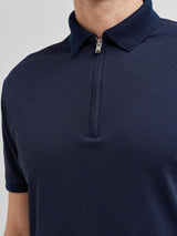 Selected Homme Fave - Polo med lynlås - HUSET Men & Women