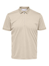 Selected Homme Fave - Polo med lynlås i regular fit - HUSET Men & Women