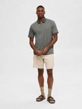 Selected Homme Fave - Polo med lynlås i regular fit - HUSET Men & Women