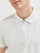 Selected Homme Fave - Polo med lynlås i regular fit - HUSET Men & Women