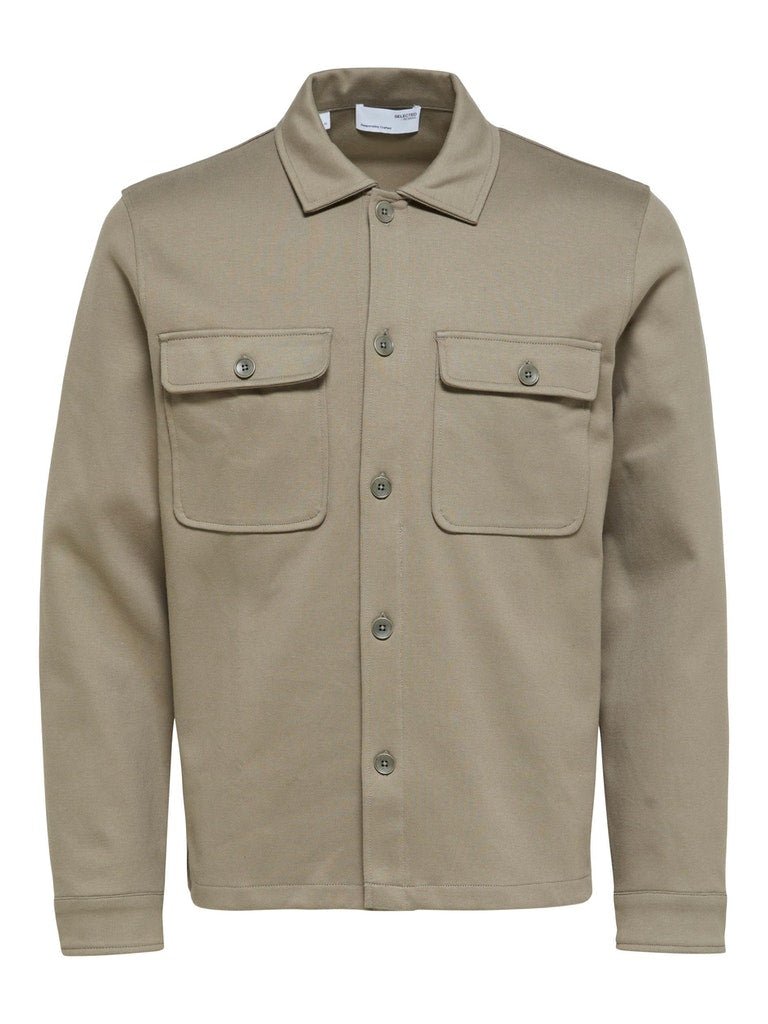 Selected Homme Fenley - Jersey overshirt - HUSET Men & Women (7957366145276)