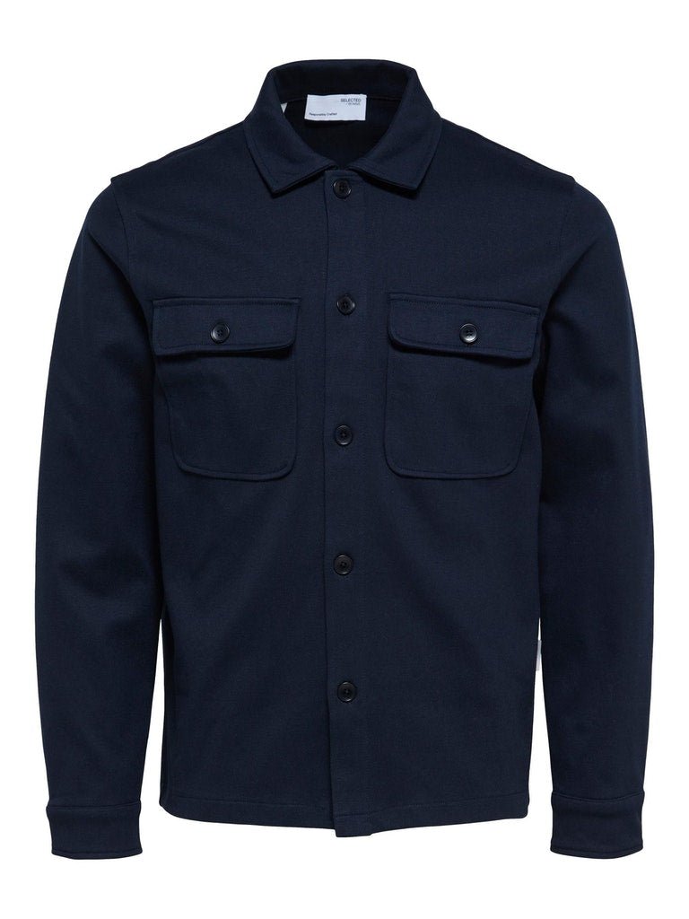 Selected Homme Fenley - Jersey overshirt - HUSET Men & Women (7957366145276)