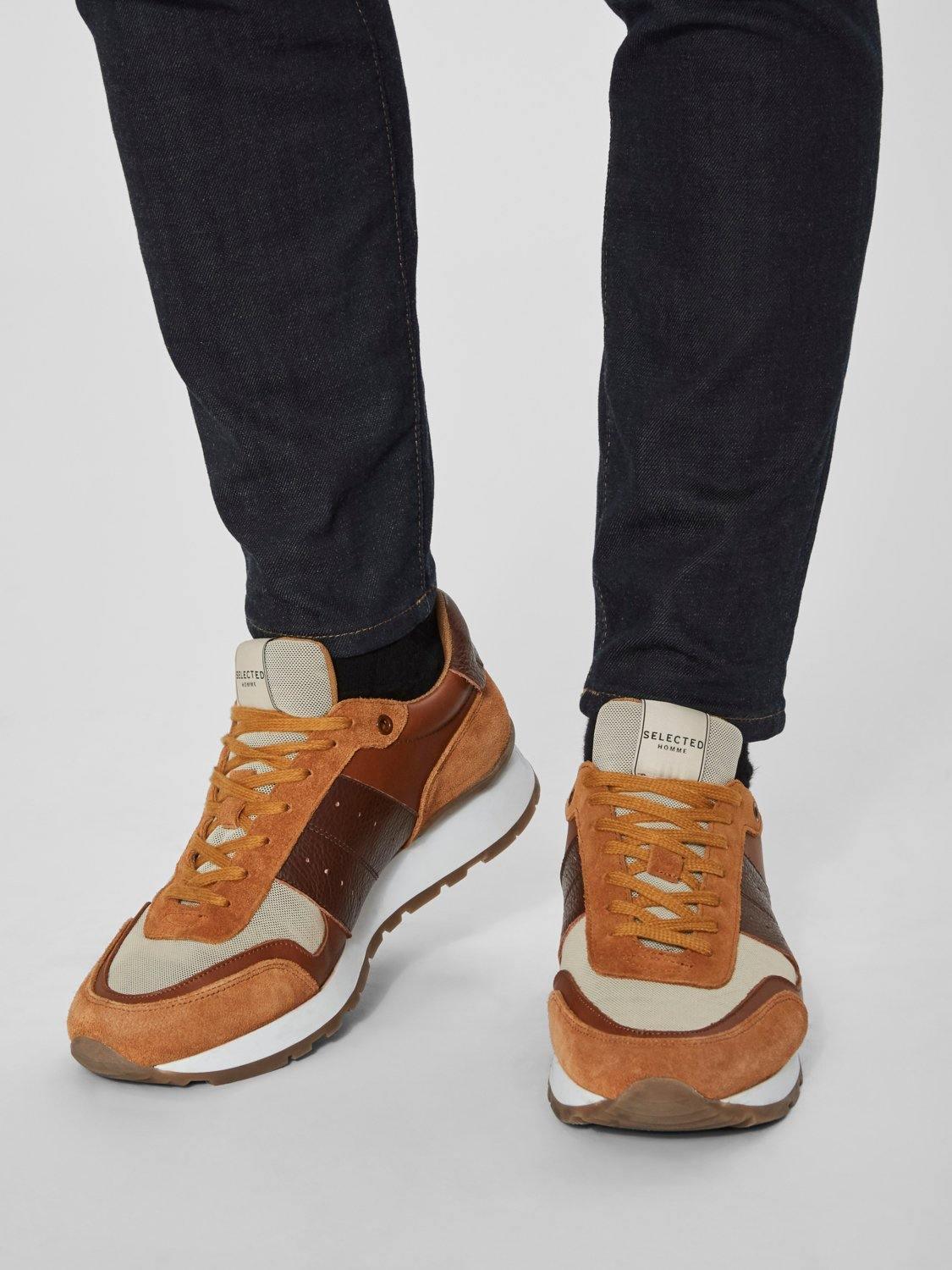 Selected Homme Frank - Sneaker af skind & ruskind - HUSET Men & Women