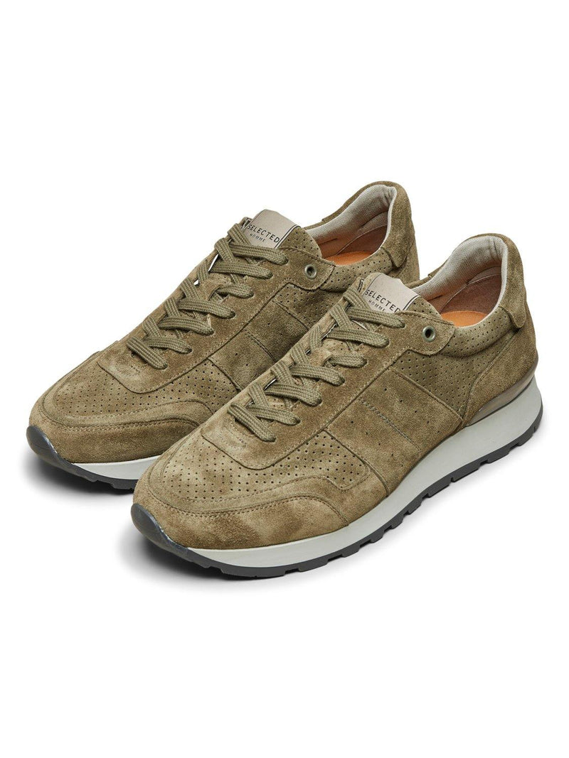 Selected Homme Frank - Sneaker af skind & ruskind - HUSET Men & Women (6568718401615)