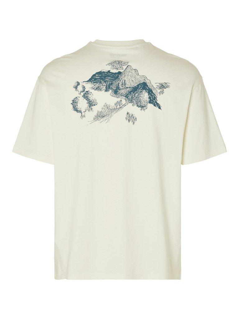 Selected Homme Gib - T-shirt med print - HUSET Men & Women