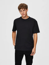 Selected Homme Gilman 220 - Oversize T-shirt i økologisk bomuld - HUSET Men & Women