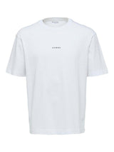 Selected Homme Hank - Oversize logo T-shirt - HUSET Men & Women
