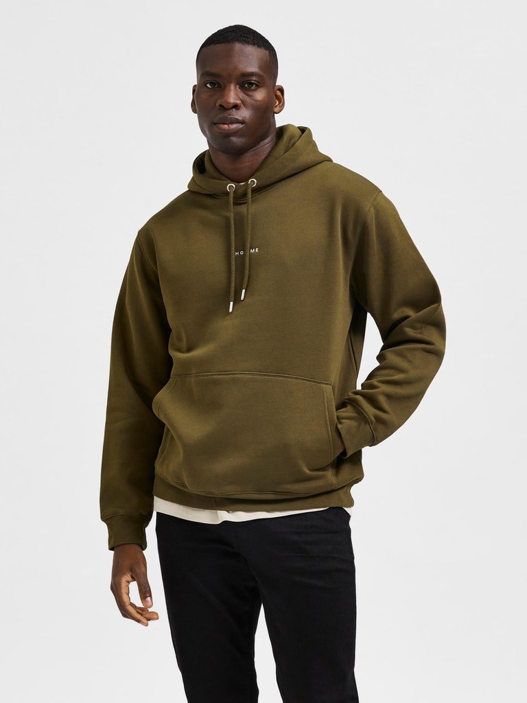 Selected Homme Hankie - Logo hoodie - HUSET Men & Women (7722727309564)