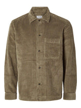 Selected Homme Jake - Fløjls overshirt i loose fit - HUSET Men & Women