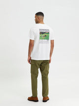 Selected Homme Joey - Backprint Tee relaxfit - HUSET Men & Women