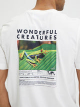 Selected Homme Joey - Backprint Tee relaxfit - HUSET Men & Women