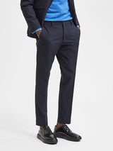 Selected Homme Josh - Slim navy habitbukser - HUSET Men & Women
