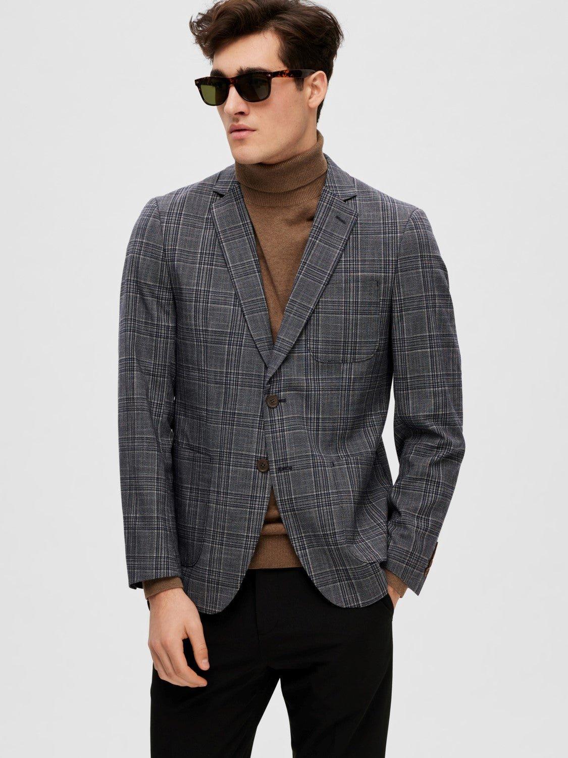 Selected Homme Knox - Slim fit ternet blazer - HUSET Men & Women