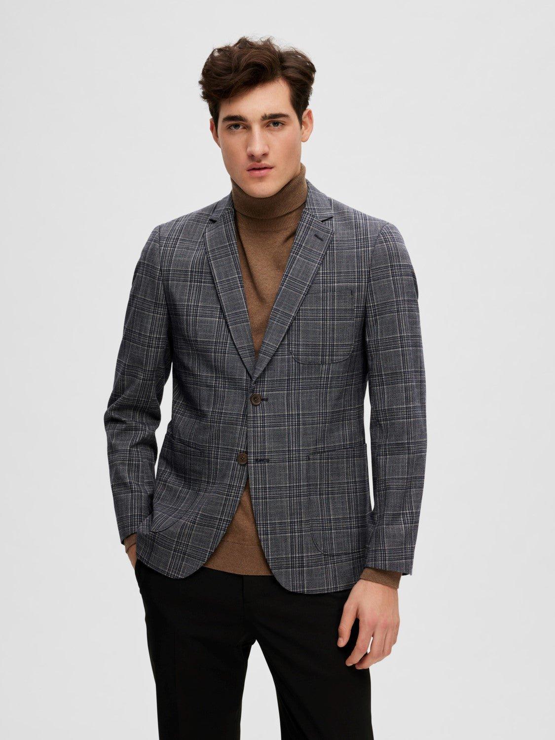 Selected Homme Knox - Slim fit ternet blazer - HUSET Men & Women