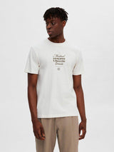 Selected Homme Lavi - Printet T-shirt - HUSET Men & Women