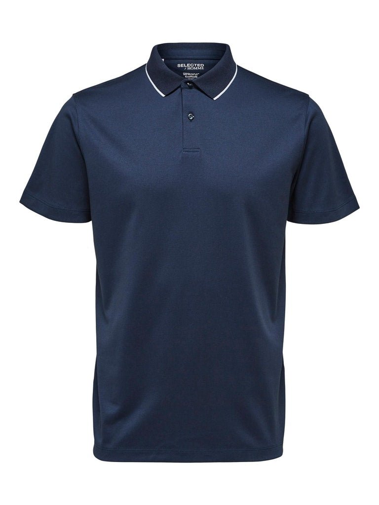 Selected Homme Leroy - Coolmax polo i regular fit - HUSET Men & Women (7565217792252)