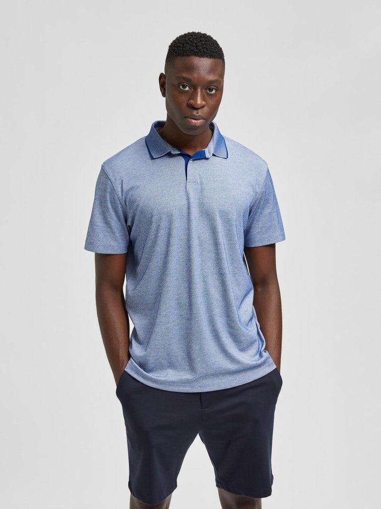 Selected Homme Leroy - Coolmax polo i regular fit - HUSET Men & Women (7565217792252)