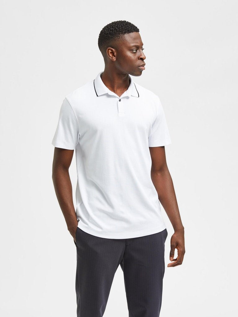 Selected Homme Leroy - Coolmax polo i regular fit - HUSET Men & Women (7565217792252)