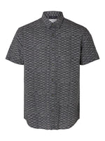 Selected Homme Linen - Regularfit hørmix skjorte m. korte ærmer - HUSET Men & Women (8795824292187)