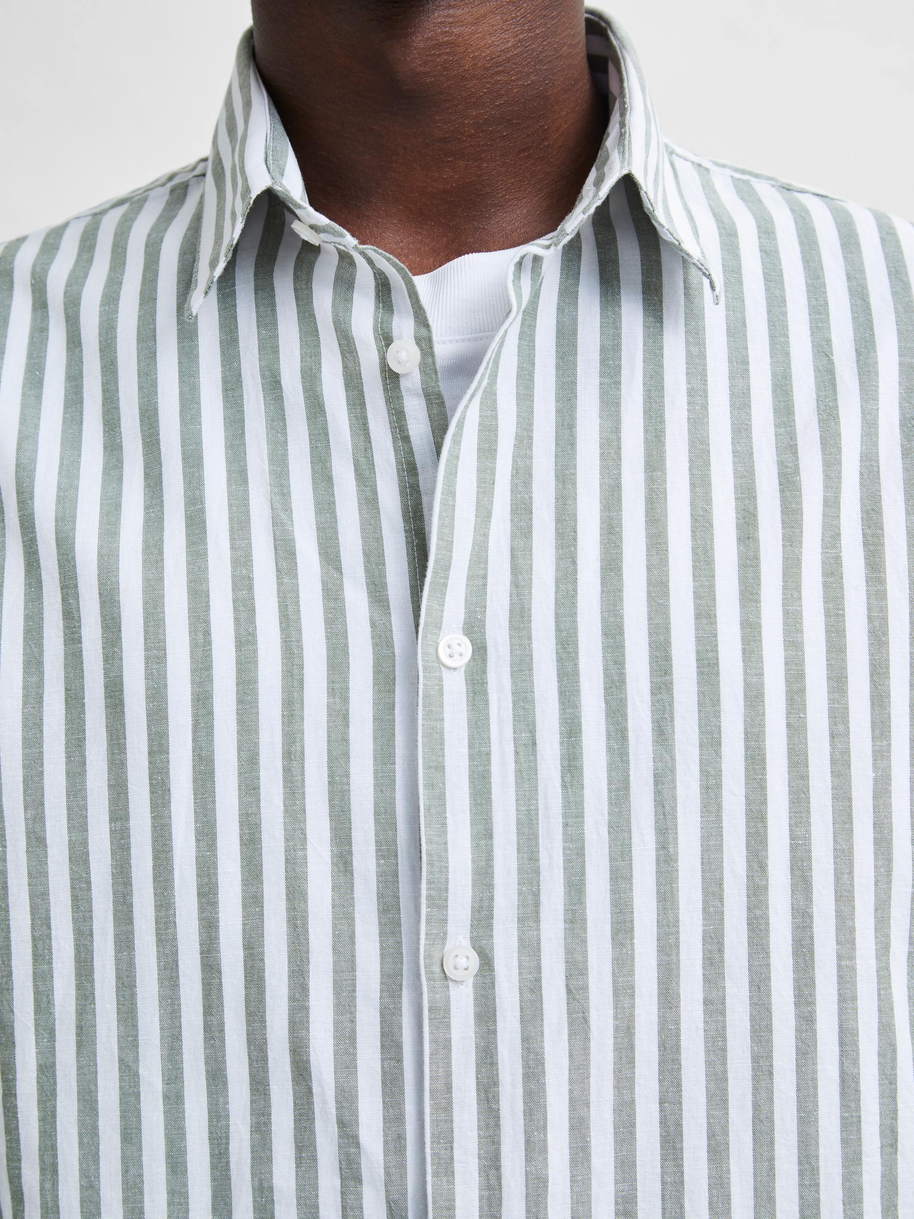 Selected Homme Linen - Regularfit hørskjorte m. lange ærmer - HUSET Men & Women