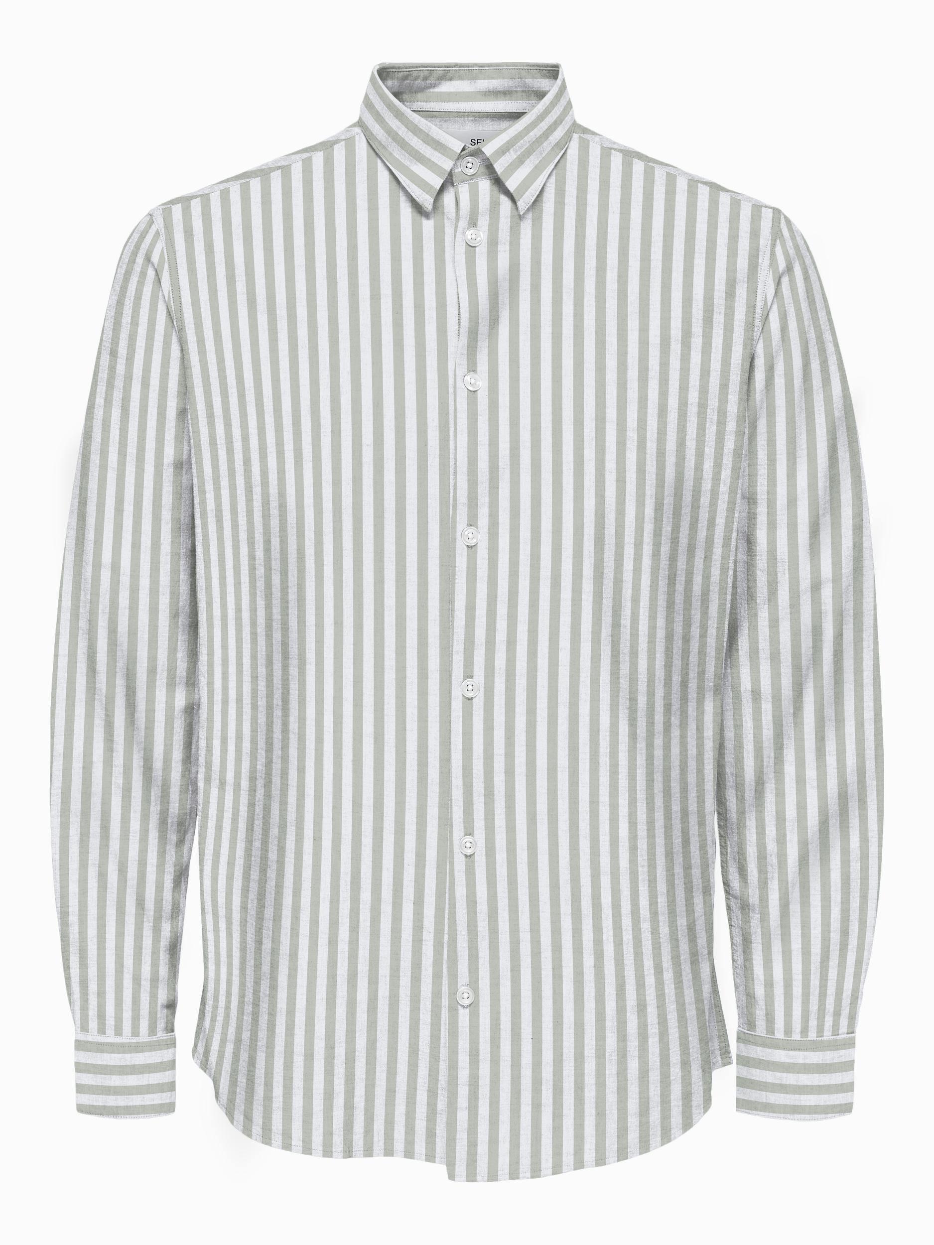 Selected Homme Linen - Regularfit hørskjorte m. lange ærmer - HUSET Men & Women