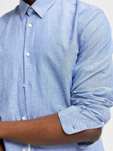 Selected Homme Linen - Regularfit hørskjorte m. lange ærmer - HUSET Men & Women