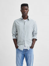 Selected Homme Linen - Regularfit hørskjorte m. lange ærmer - HUSET Men & Women