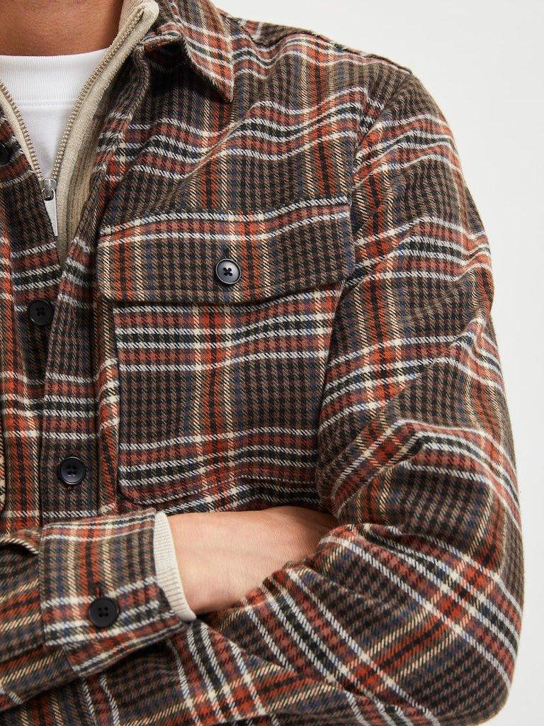 Selected Homme Loose Kasper - Ternet overshirt i slim fit - HUSET Men & Women