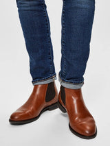 Selected Homme Louis - Chelsea læder støvler - HUSET Men & Women
