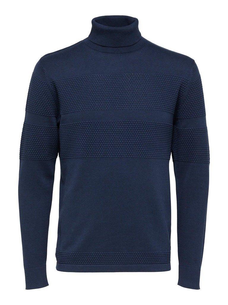 Selected Homme Maine - rullekrave sømandsstrik - HUSET Men & Women