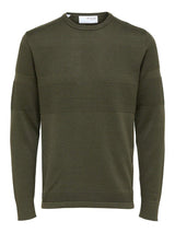 Selected Homme Maine - rundhalset sømandsstrik - HUSET Men & Women