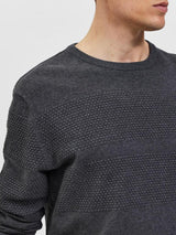 Selected Homme Maine - rundhalset sømandsstrik - HUSET Men & Women