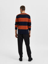Selected Homme Martin - Stribet strik - HUSET Men & Women