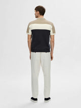 Selected Homme Mattis - Colorblock polo - HUSET Men & Women