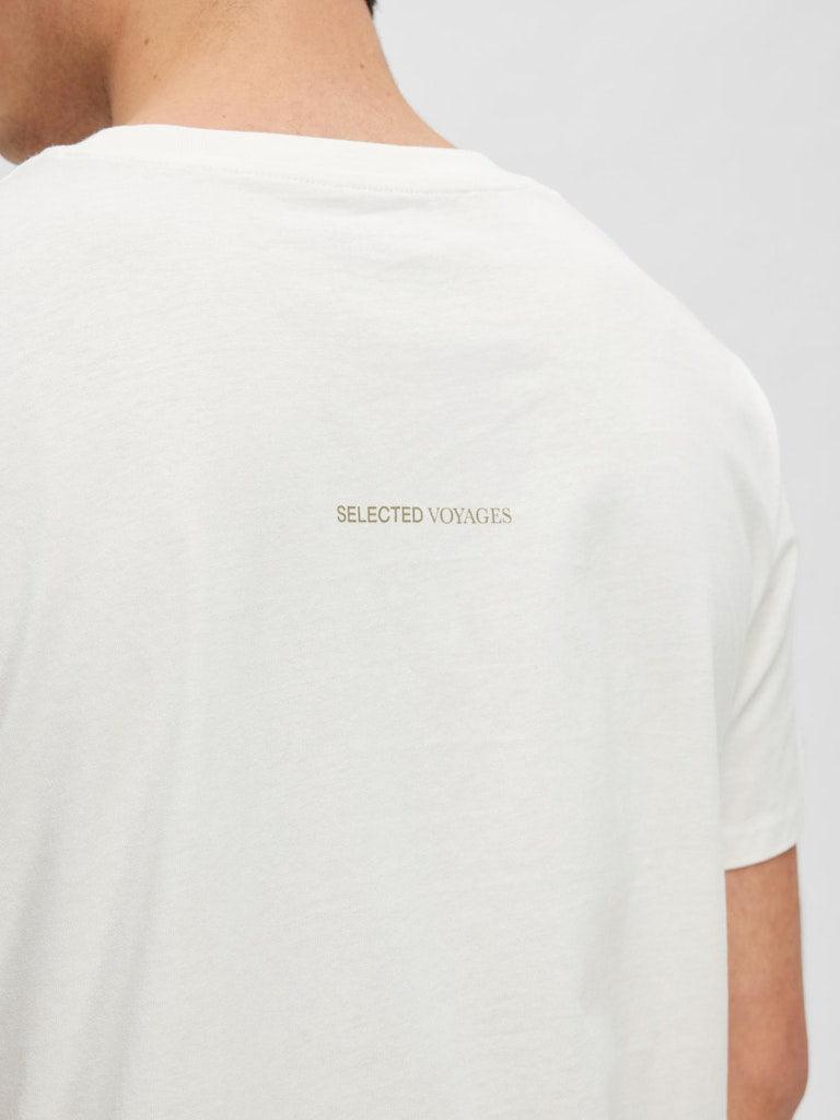 Selected Homme Morrey - Relaxed fit foto T-shirt - HUSET Men & Women