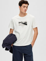 Selected Homme Morrey - Relaxed fit foto T-shirt - HUSET Men & Women