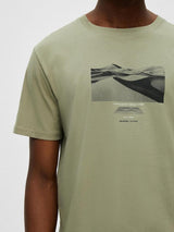 Selected Homme Morrey - Relaxed fit foto T-shirt - HUSET Men & Women