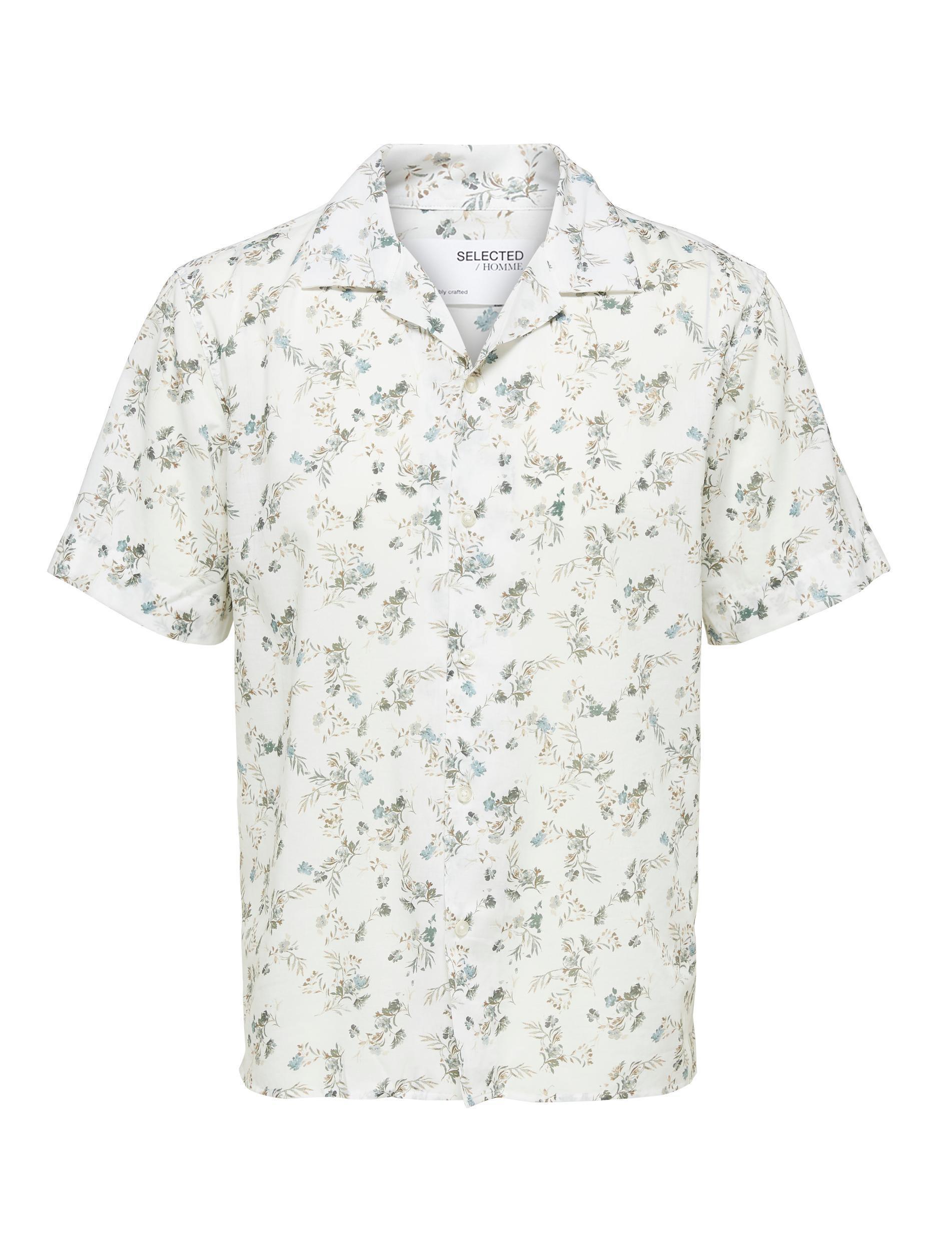 Selected Homme Ness - Relax fit kortærmet skjorte - HUSET Men & Women