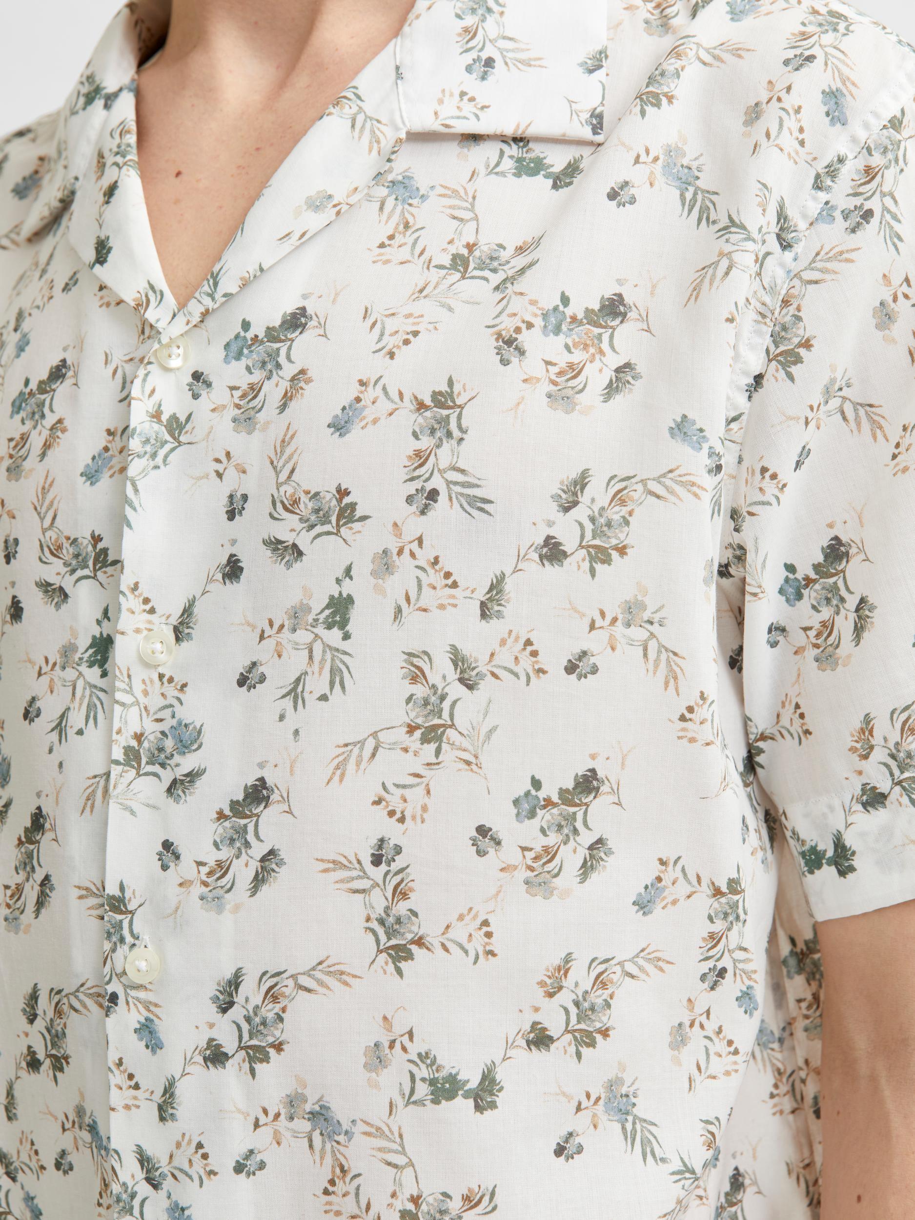 Selected Homme Ness - Relax fit kortærmet skjorte - HUSET Men & Women