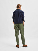 Selected Homme Newton - Hørmix buks i Tapered fit - HUSET Men & Women