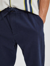 Selected Homme Newton - Hørmix buks i Tapered fit - HUSET Men & Women