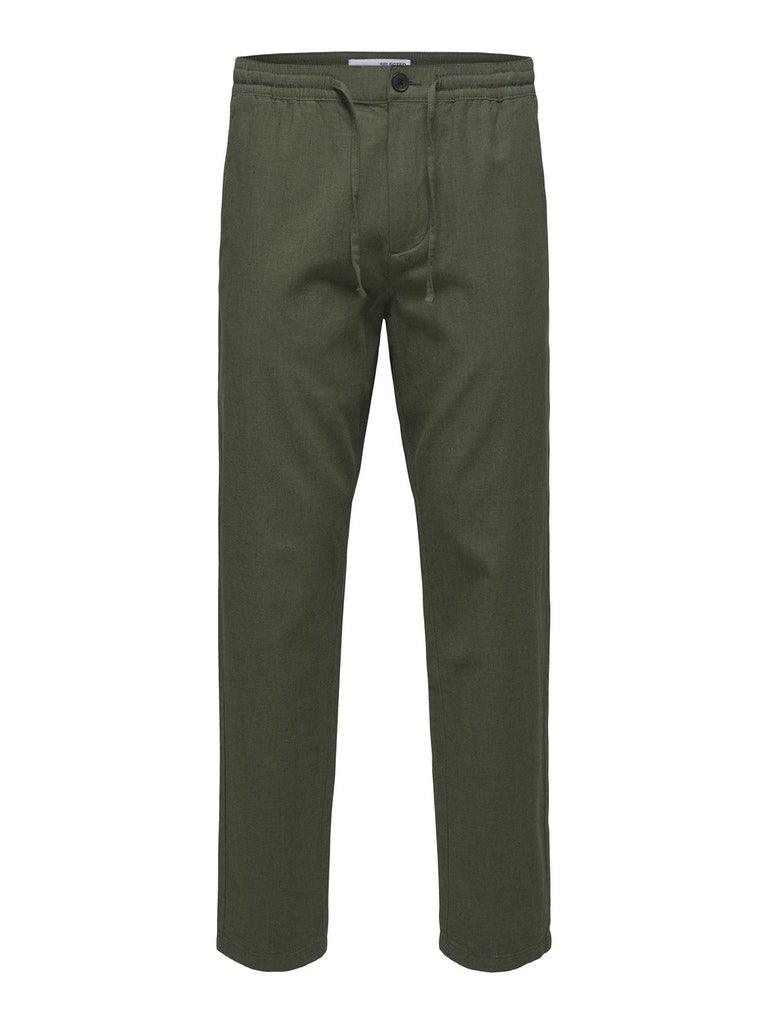 Selected Homme Newton - Hørmix buks i Tapered fit - HUSET Men & Women
