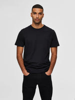 Selected Homme Norman 180 - Basic T-shirt i økologisk bomuld - HUSET Men & Women (4823810637903)