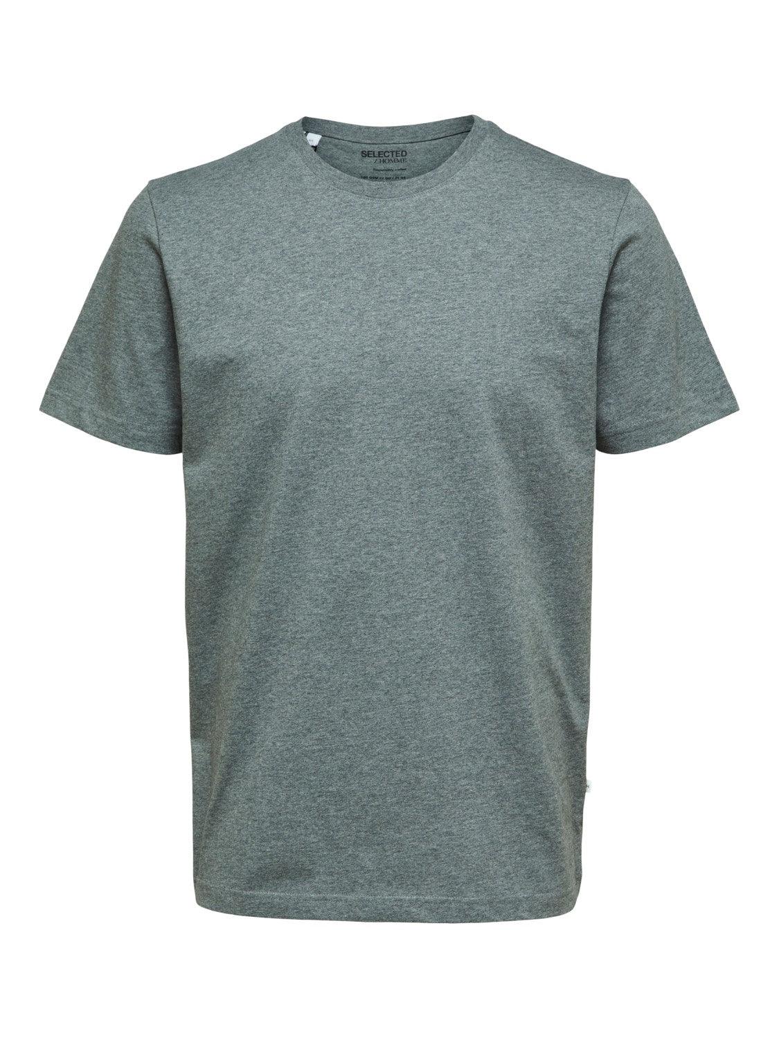 Selected Homme Norman 180 - Basic T-shirt i økologisk bomuld - HUSET Men & Women