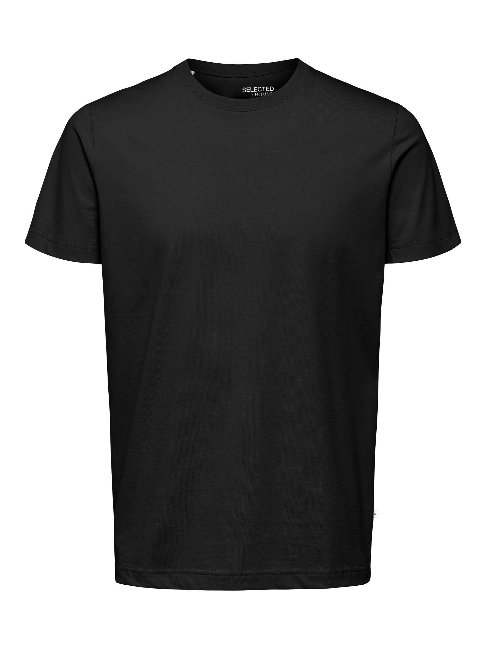 Selected Homme Norman 180 - Basic T-shirt i økologisk bomuld - HUSET Men & Women
